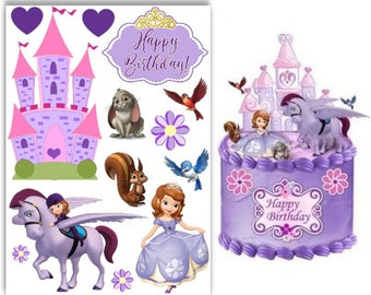 Sofia the First Cake Topper | Etsy