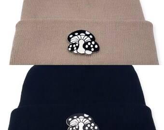 Gorro con champiñones de Wool + Pepper Co.