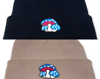 Gorro con champiñones de Wool + Pepper Co.