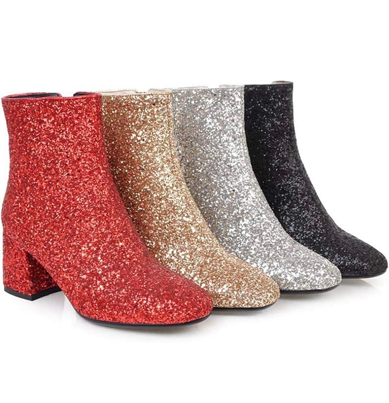 Glitter Boots - Etsy