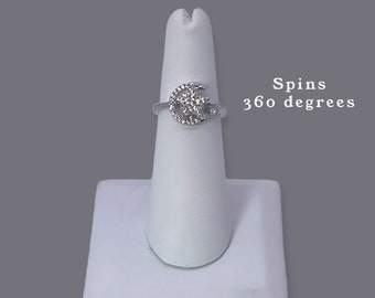 Wool + Pepper Co. Spinning Fidget Anxiety Ring