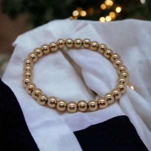 Gold Beaded Bracelet