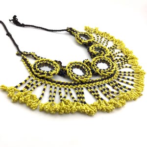 Vintage Nuristan Triba Choker Multi-Color Beaded Necklace, Handmade Ethnic Jewelry, Rare Cultural Treasure