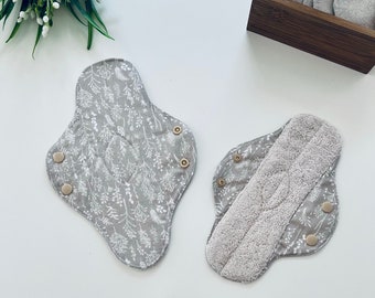 Reusable menstrual pads, CSP Panty liner, Organic cloth pad towelling Bamboo pantyliner,Sanitary Napkins Breathable Zero Waste, eco friendly