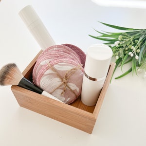 Eco friendly & zero waste cotton rounds for make up remove, bamboo wipes for facial cleansing, makeup remove cloths