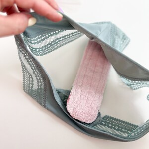 Florale Menstruationspads, schwere, leichte Overnight-Zero Waste-Mensuren, wiederverwendbare, waschbare organische Damenbinden, Stoffbinden mit Flügel