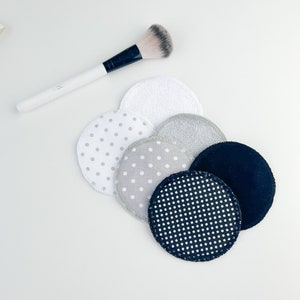 Reusable cotton rounds, makeup remover pads, cloth wipes, soft face pads