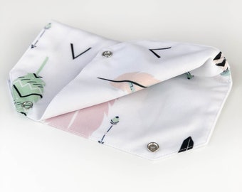 Wet bag for reusable menstrual cloth pads, storage bag for menstrual care, feminine hygiene bag
