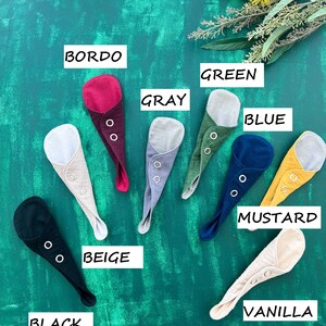 Tanga Slipeinlagen, Stoffpads 100% Baumwolle Wiederverwendbare Menstruations Damenbinden, Bio THONG, wiederverwendbare Stoffeinlage, täglich waschbar