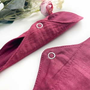 Wiederverwendbare BIO THONG Slipeinlage, Baumwoll-Flanell-Tuch, leichte Fließeinlage, Damenbinde, Schützer Slipeinlage, waschbare Flosse