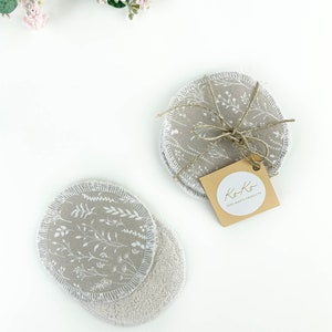 Reusable cotton rounds, makeup remover pads, cloth wipes, soft face pads