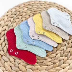 Conjuntos diários de pensinhos diários THONG orgânicos, absorventes higiênicos de pano pastel, slipeinlagen, culotte menstruelle, forro diário de tanga, período de desperdício zero