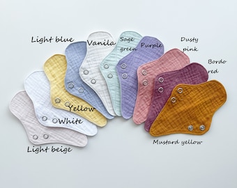 THONG Organic panty liners, reusable cloth panty liner, soft and leakproof cotton flannel panty liners, light flow pads, daily panty liners