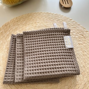 These towel can be also as guest hand, bath and kitchen towels.