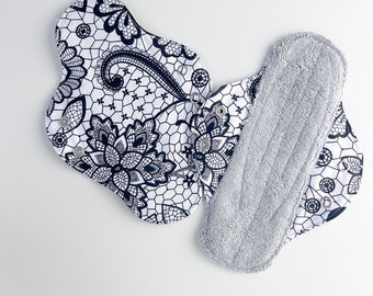 Organic cotton menstrual pads, reusable CSP panty liner, sanitary cloth pads, towelling Bamboo pantyliner,Sanitary Napkins Breathable zero