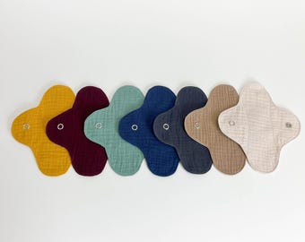 Organic Cotton Panty Liners: Reusable Light Flow Pads