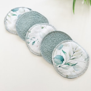 cotton wattepads,sustainable pads , make-up removal pads for washing, cosmetic pads, zero-waste cotton face caps, Environmentally friendly