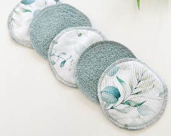 cotton wattepads,sustainable pads , make-up removal pads for washing, cosmetic pads, zero-waste cotton face caps, Environmentally friendly