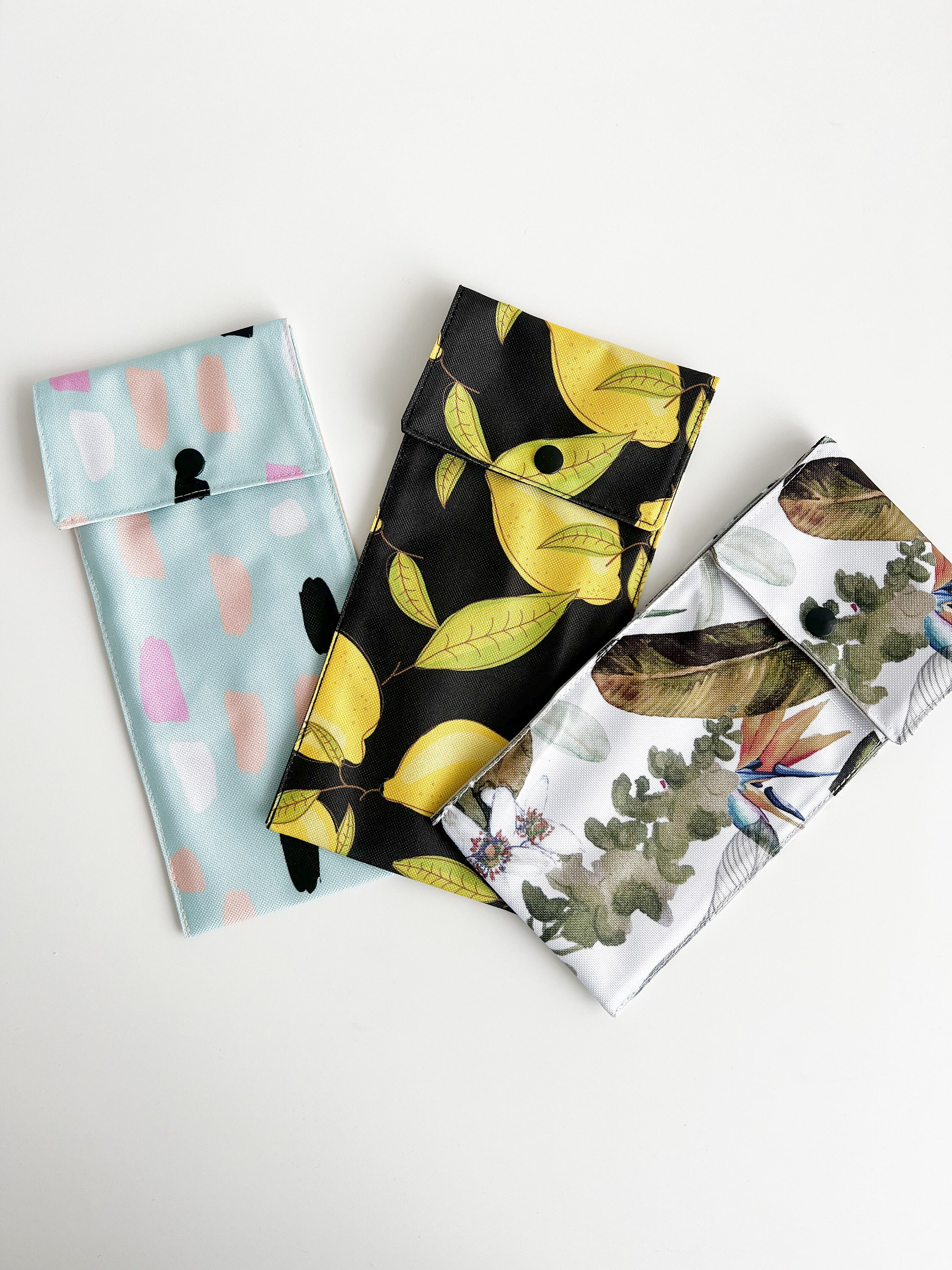 Toothpaste Case Waterproof Toothpaste Case for Traveling, Straw Pouch, Cutlery Pouch ...