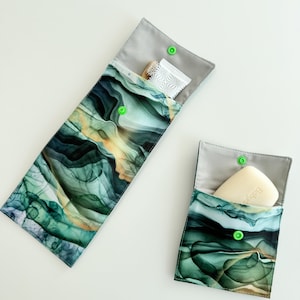 Wasserdichtes Zahnpasta-Etui für die Reise, Strohbeutel, Bestecktasche, Reisebeutel, Zahnpastabeutel, Utensil aus wasserabweisendem Stoff