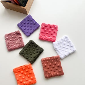 Soft reusable cotton pads, facial cleansing wipes, washable makeup wipes, zero waste facial cleanse