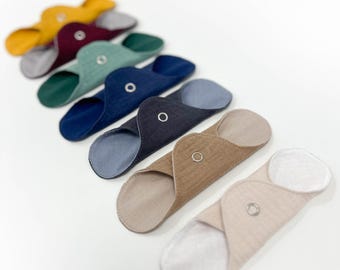 Organic Cotton Flannel Panty Liners: Reusable Light Flow Pads