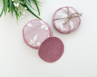 cotton wattepads,sustainable pads , make-up removal pads for washing, cosmetic pads, zero-waste cotton face caps, Environmentally friendly