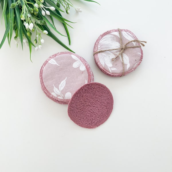 cotton wattepads,sustainable pads , make-up removal pads for washing, cosmetic pads, zero-waste cotton face caps, Environmentally friendly