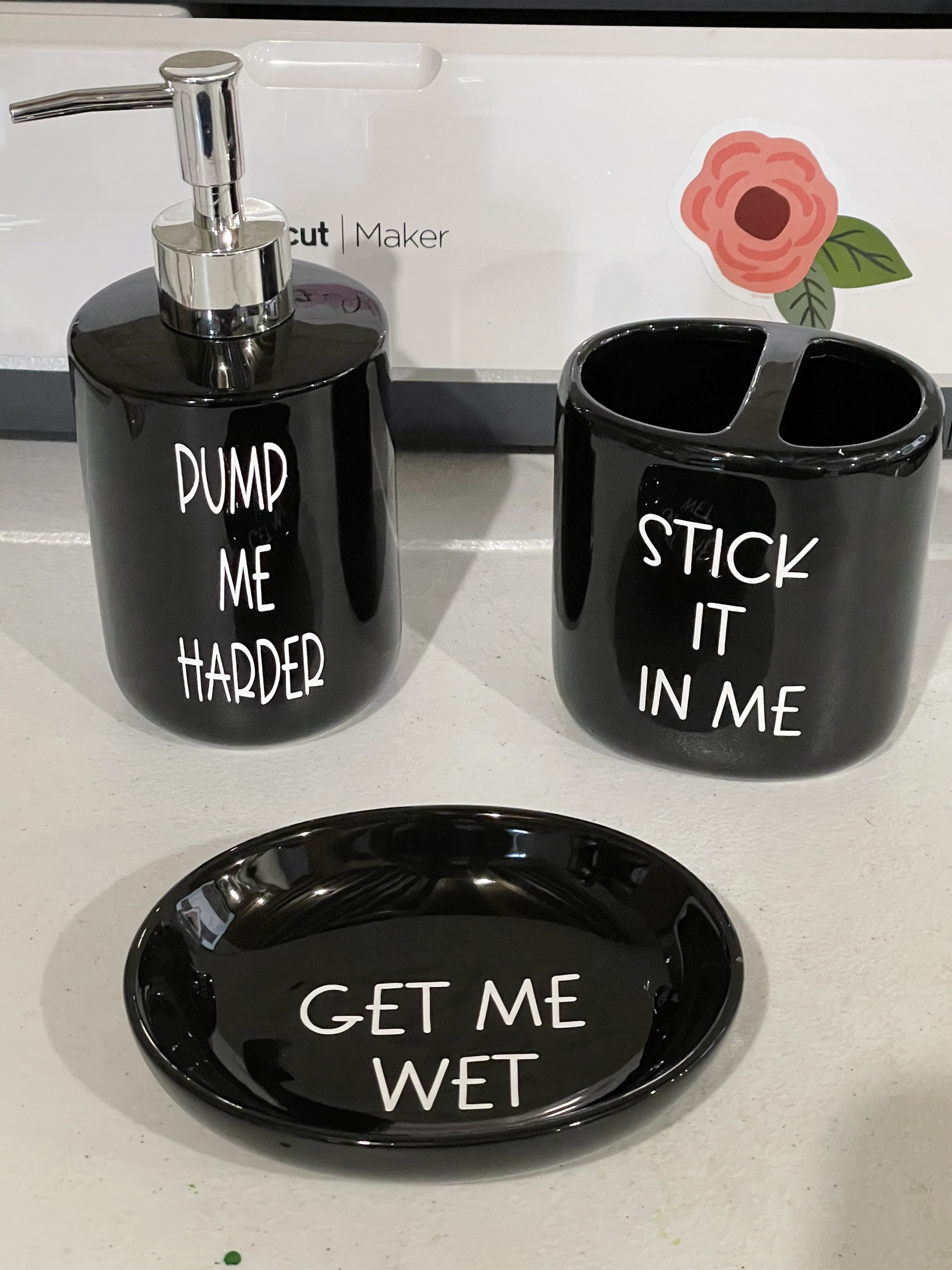 Funny Bathroom Essentials Full Set by Piece Best Selling Etsy