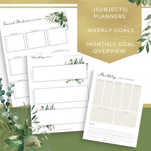 Homeschool Planner Printable | 44 Pages | Undated | PDF Printable - Etsy