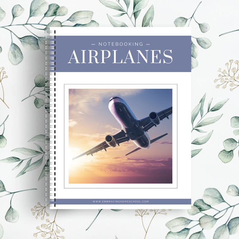 Airplanes Notebooking Pages | 27 Printable Pages - Etsy