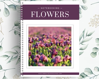 Flowers Notebooking Pages | 27 Printable Pages