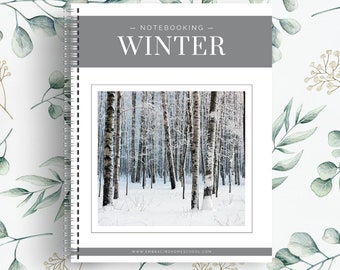 Winter Season Notebooking Pages | 27 Printable Pages