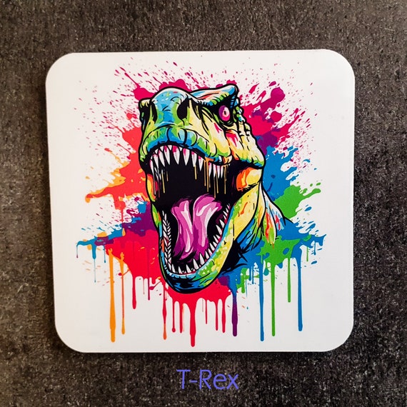 Street Style Plastic Coasters | Non-Slip, Flexible Table Decoration, Personalized for Birthday Gift Dad, Housewarming Gifts