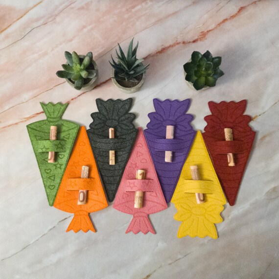 School cone made of felt - school enrollment gift cash gift laser engraving school enrollment gift school enrollment decoration school child gift for grandchild