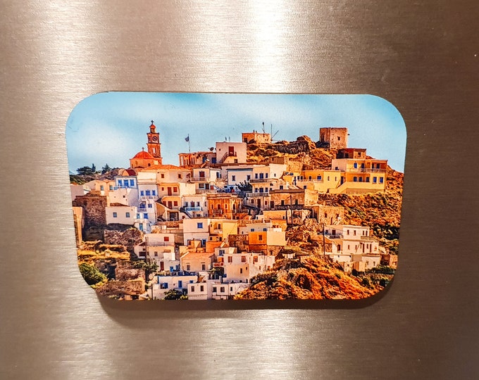 Personalized fridge magnet made of high-quality MDF wood: Your own photo on 7.5 x 5 cm - the perfect gift for any occasion
