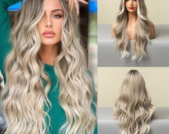 blonde wig realistic