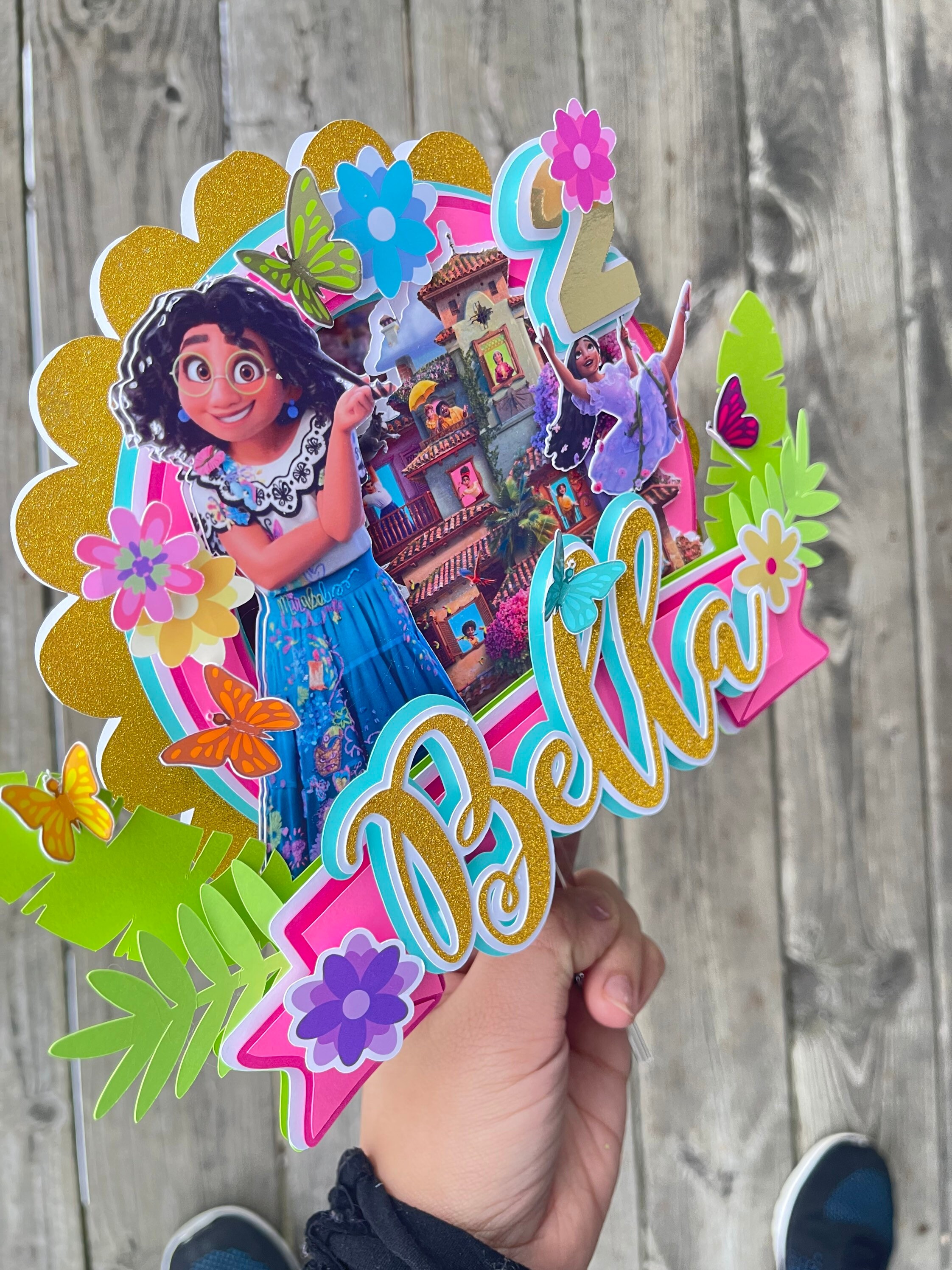 Cake Topper Encanto Encanto Party Cake Topper Custom Etsy