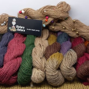 Jute Yarn for Crochet - 23 Vibrant Colours in 100g Skein - Perfect for Beaded Jute Projects, 100g/85m, Perfect for Jute Crochet Creations