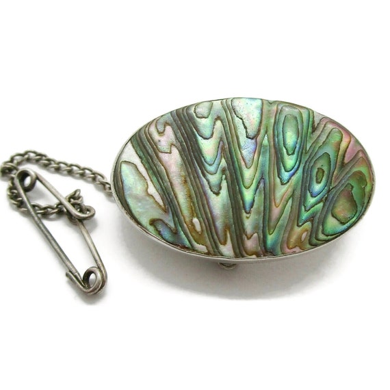 Paua shell deals brooch