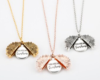 You Are My Sunshine Necklace - Etsy