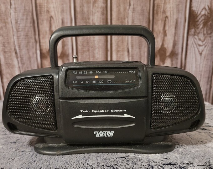 Retro Suntone Mini AM/FM Boom Box Radio Model RR2600 Working Etsy