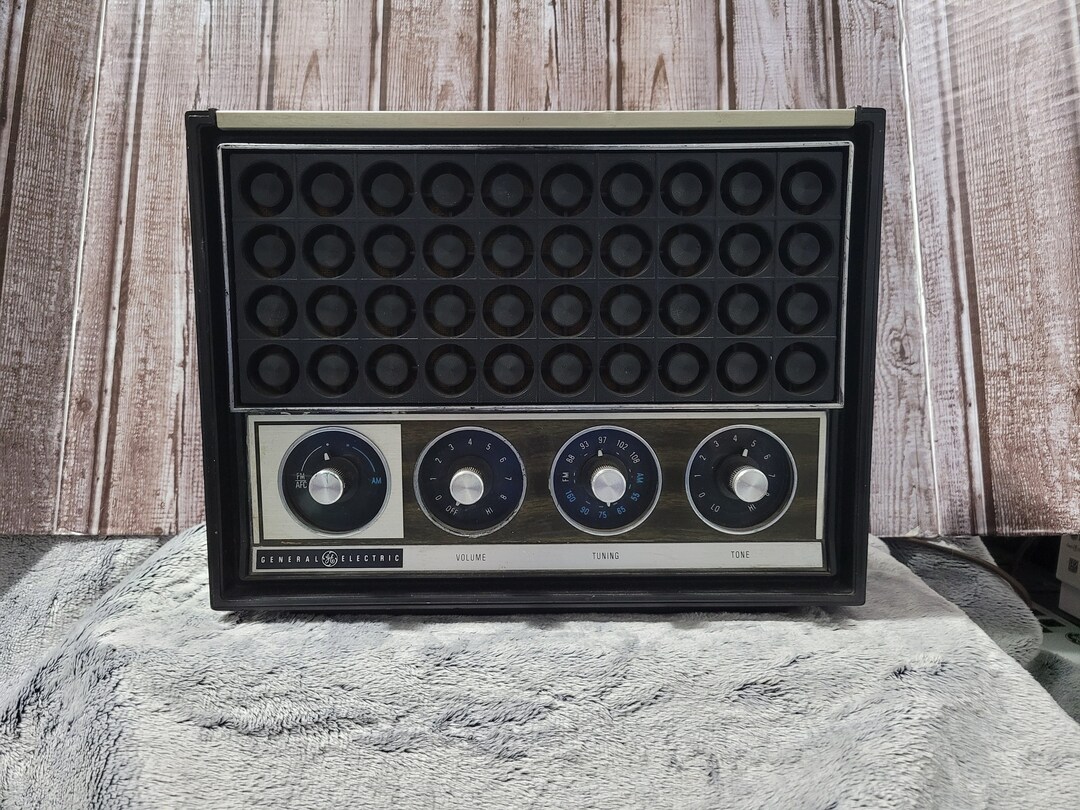 Vintage 1970s General Electric AM/FM Radio - Working Model T2330A - Etsy