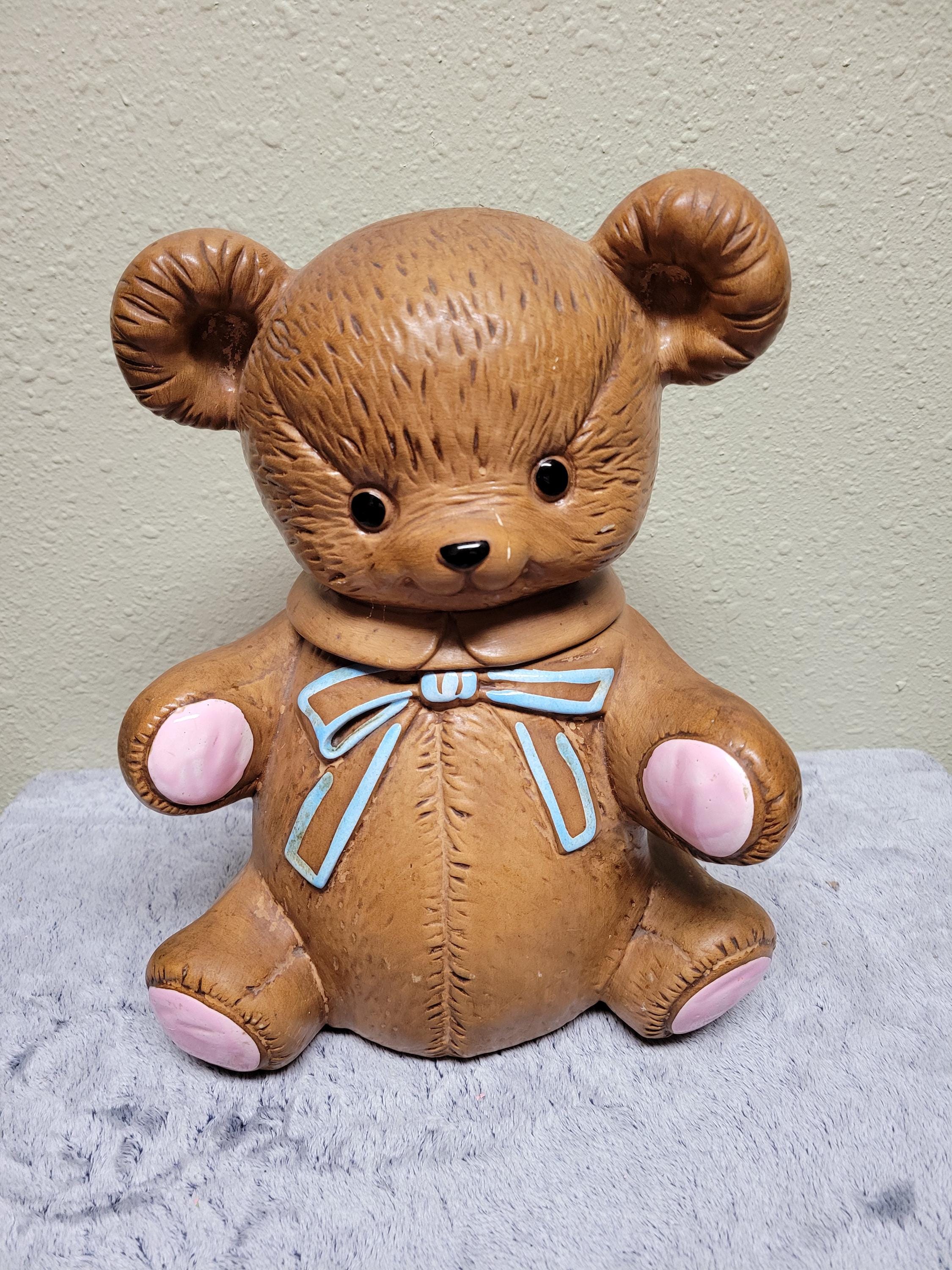 Vintage 1960's Twin Winton California Ceramic Brown Teddy Bear