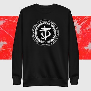 Doom Eternal Slayer's Mark Long Sleeve Graphic Sweatshirt - Etsy