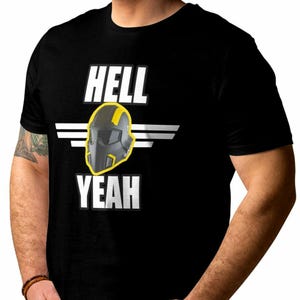 HELLDIVERS HELL YEAH Classic Cotton T-Shirt