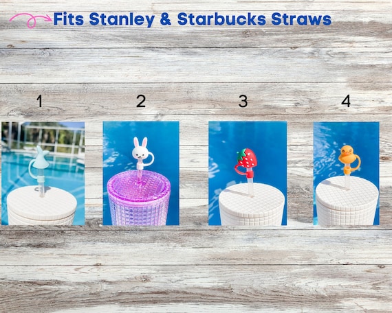 Straw Topper, Stanley Topper, Stanley Cup Accessory, Straw Buddies,straw  Charm, Tumbler Straw Topper, Straw Cover, Starbucks Straw Charm 