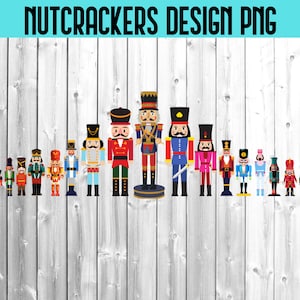 Soldado de brinquedo colorido quebra-nozes clipart para designs de balé de Natal