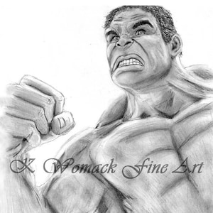 Hulk Art Print