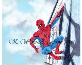 Spider Man Art Print